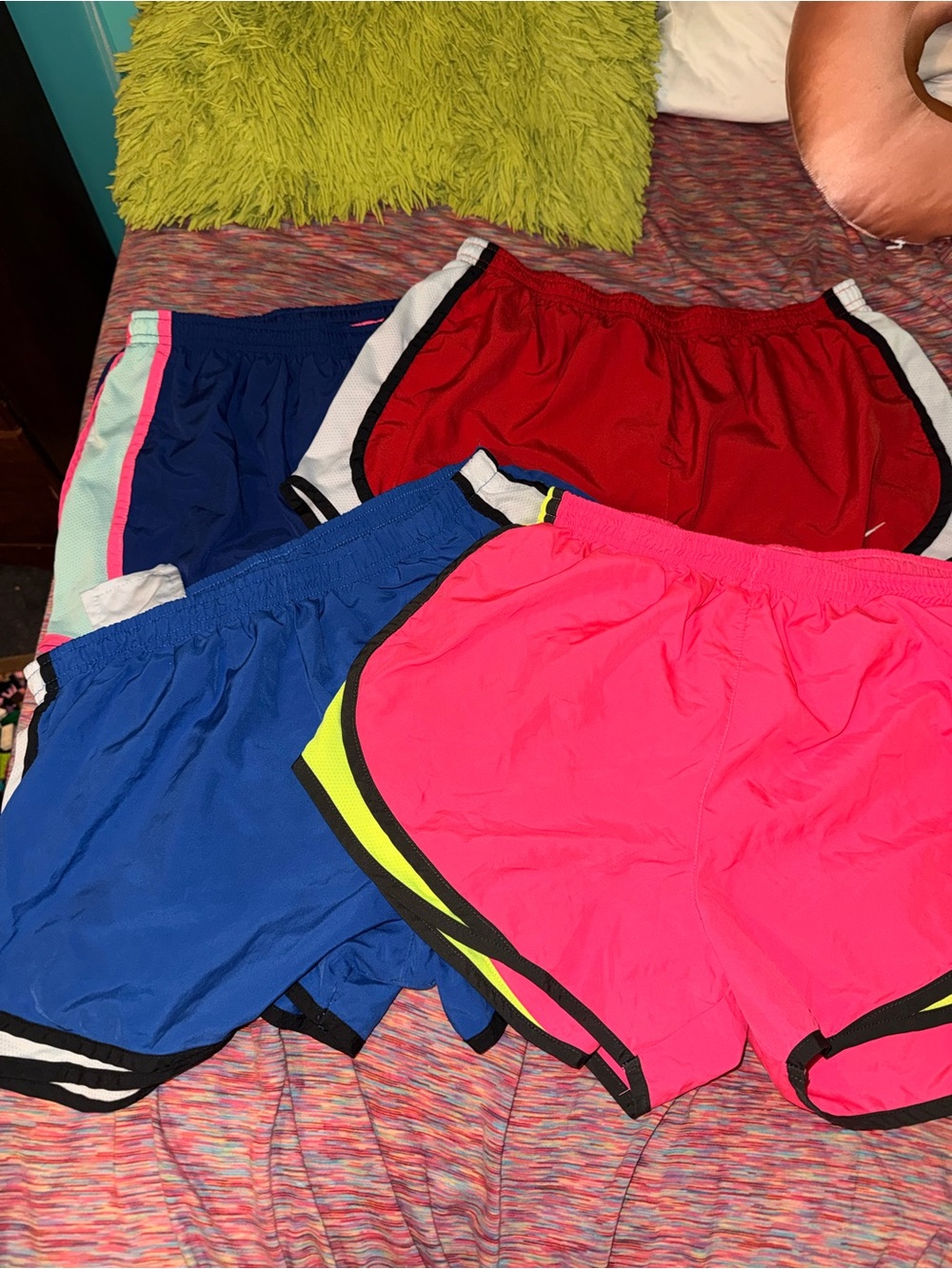 4 pairs of athletic shorts